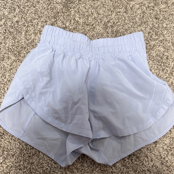 lululemon athletica Light Blue Athletic Shorts - Picture 1 of 2